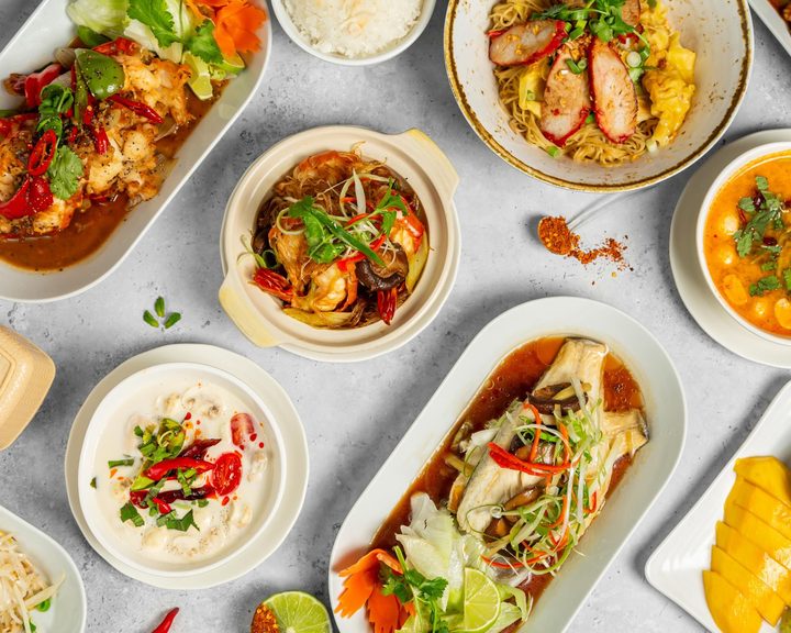 Thai street-food dishes at The Great Thai on Riding House Street