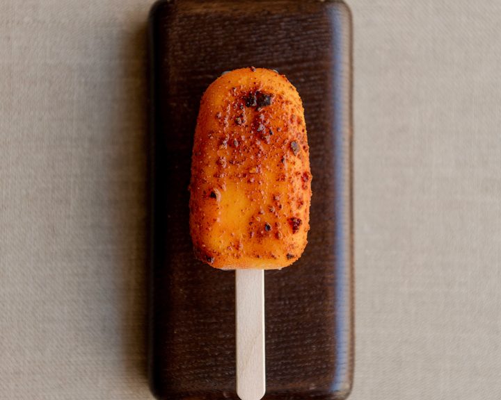 Butternut squash paleta at KOL in Marylebone