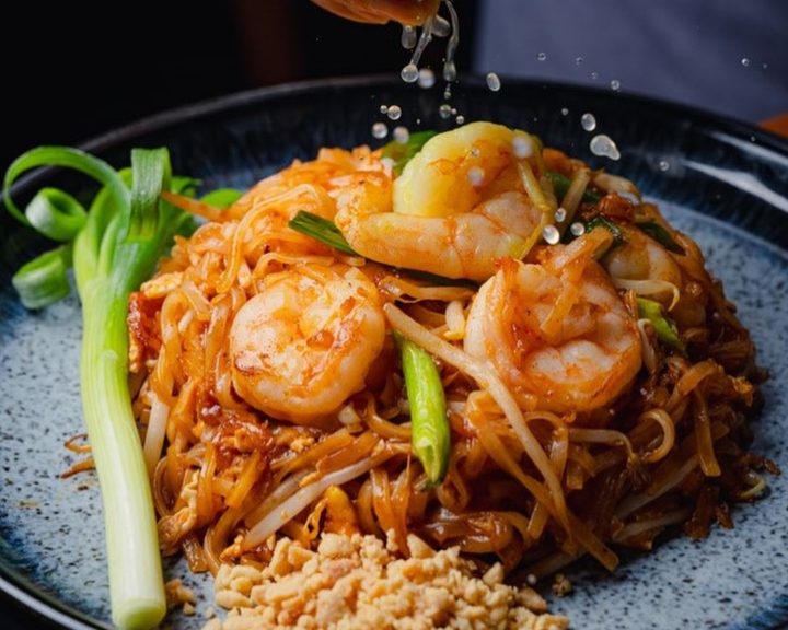 Thai food served at Nipa Thai in Royal Lancaster London