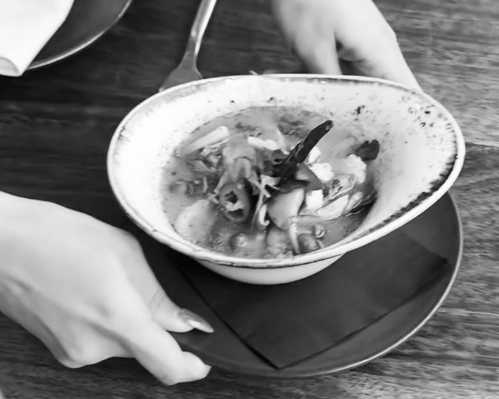 A Thai dish at Patara South Kensington on Fulham Road